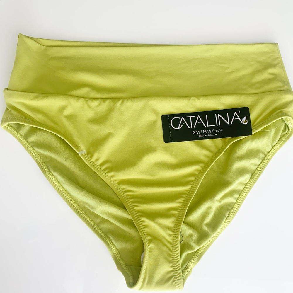 Catalina Swimwear Soft Band High Waist Bottom